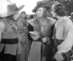 J. Carrol Naish, Errol Flynn and Rathbone