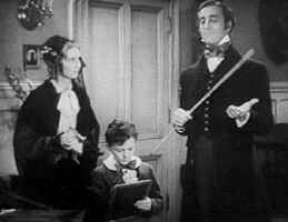 Elizabeth Allen, Freddie Bartholomew, and Rathbone