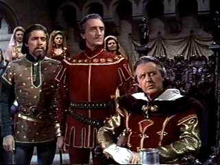Rathbone in "The Court Jester" (c) Paramount