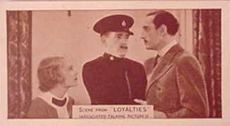 scene from "Loyalties"