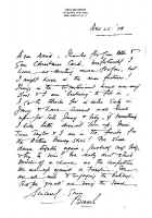 letter dated December 25, 1958