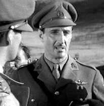 Rathbone as Major Brand in "The Dawn Patrol"