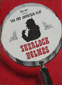playbill for the Sherlock Holmes play