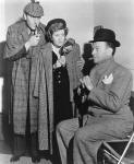 Rathbone with Gracie Allen and George Burns